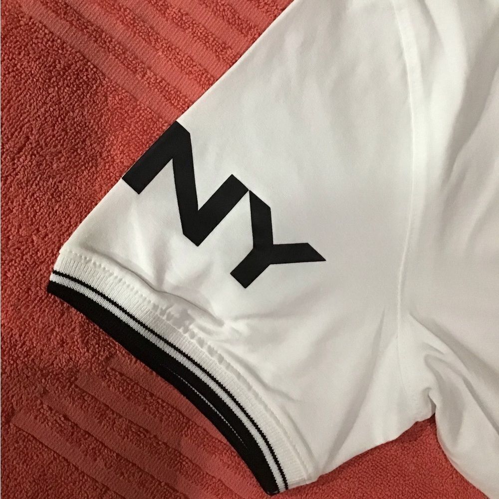 DKNY Men’s LOGO SLEEVE POLO SHIRT M - Picture 7 of 15